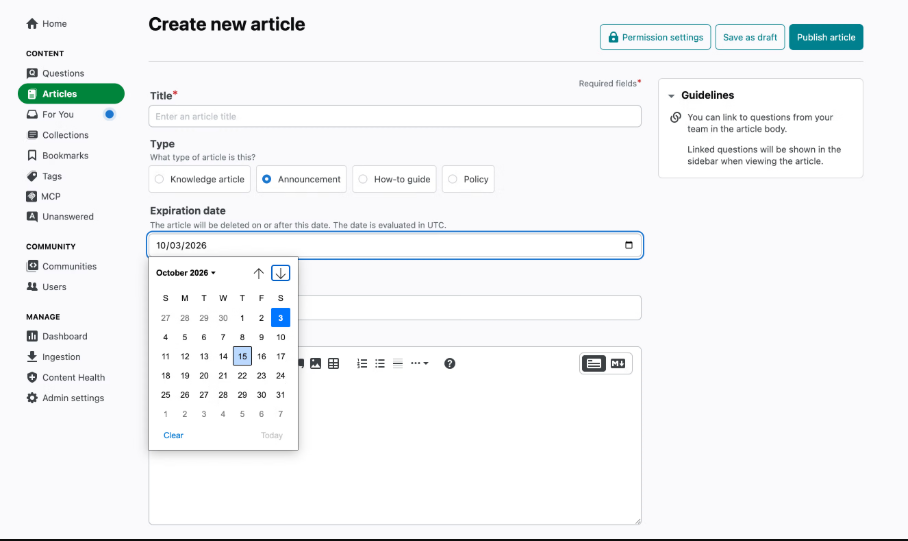 Stack Internal 2026.6 يوسع ضوابط أمان واجهات API ويدعم تكامل Backstage وإتاحة الوصول