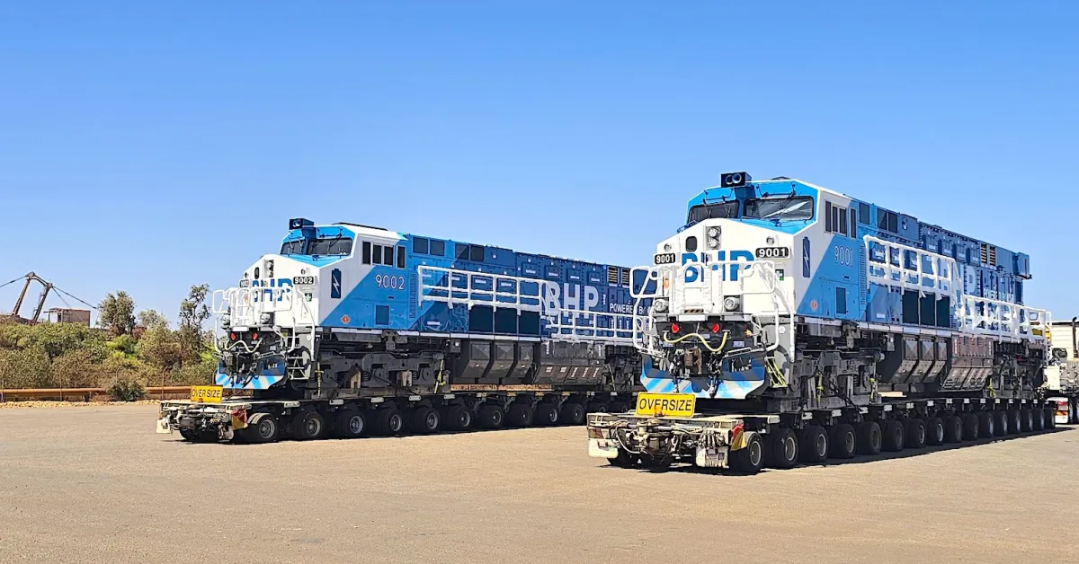 قاطرتا Wabtec FLXDrive الكهربائيتان تختبران النقل الثقيل في مناجم أستراليا