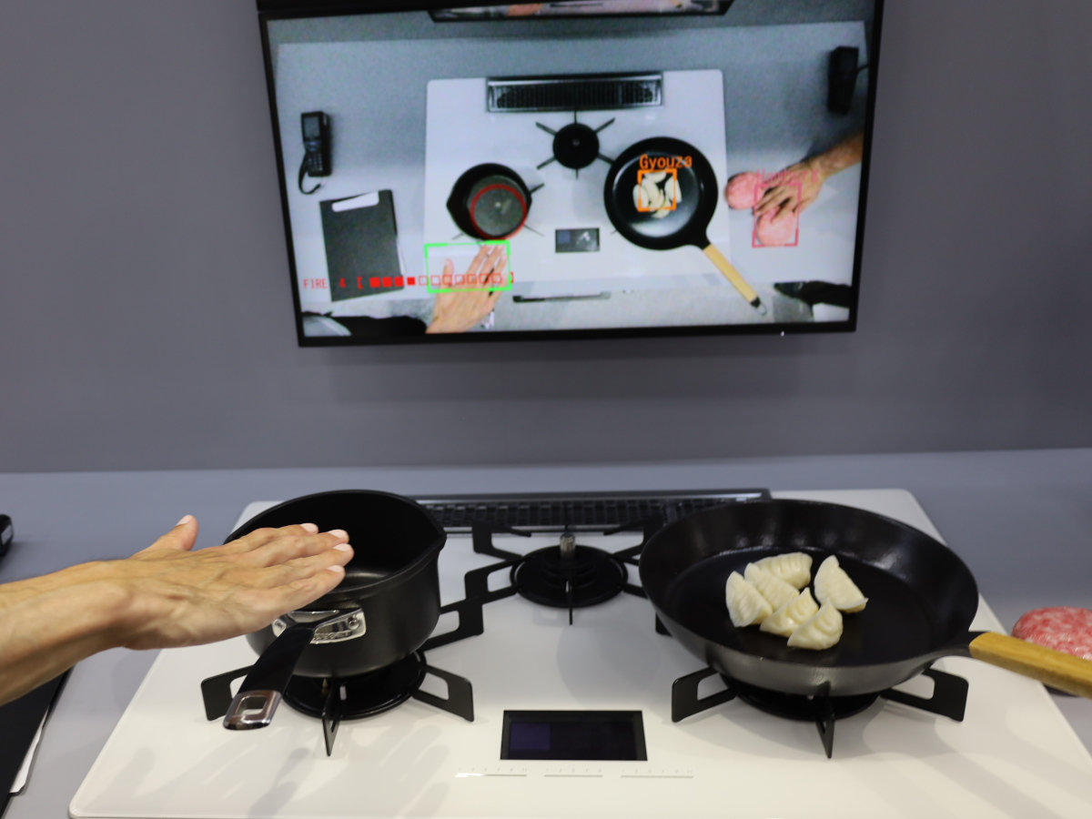Rinnai Unveils Autonomous Driving-Style Safe Cooking AI System at CEATEC 2026