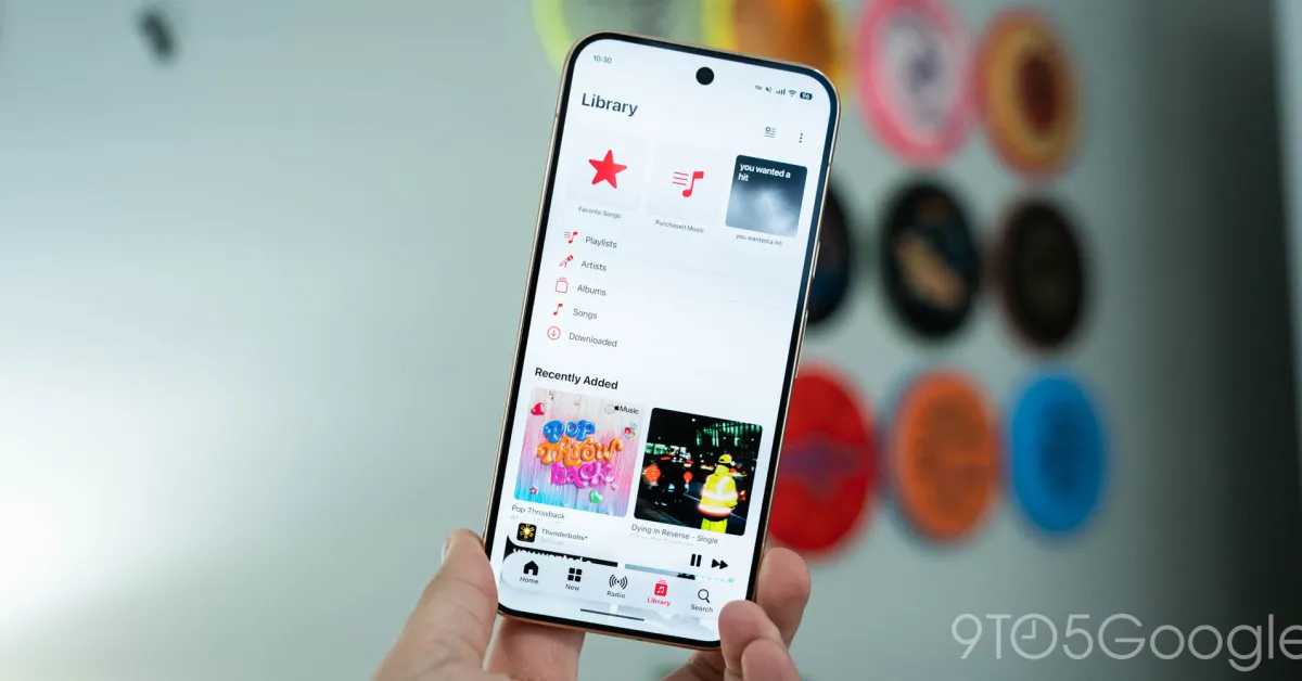 Apple Releases Apple Music 7.0 Update for Android with Liquid Glass Design