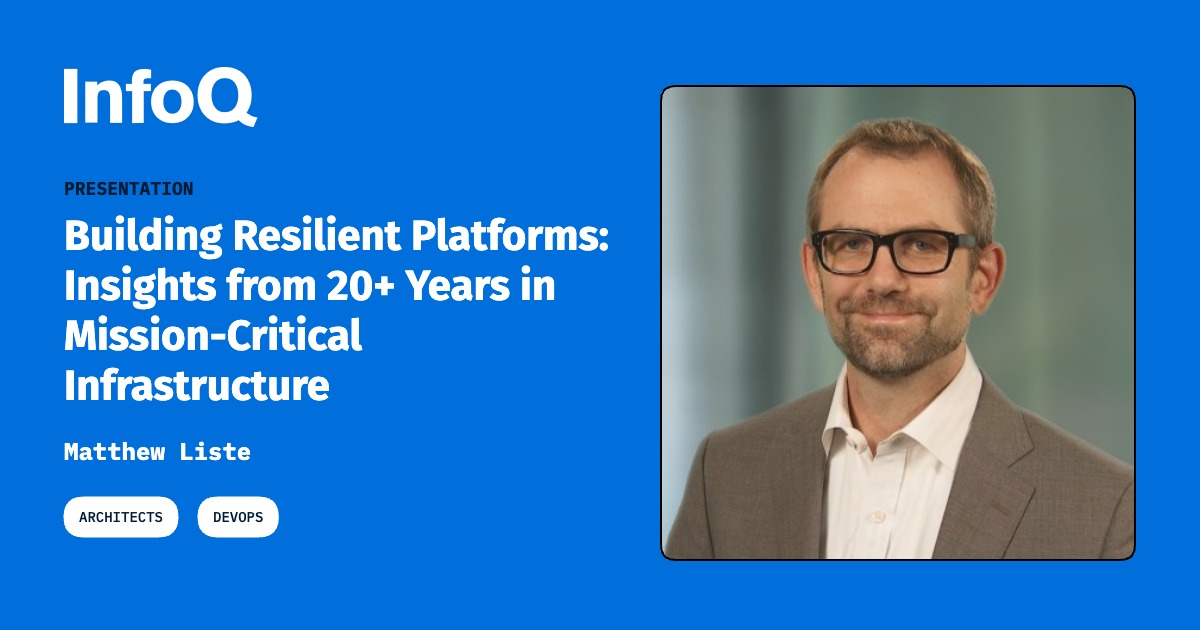 12 Principles for Building Resilient Infrastructure Platforms for Critical Systems