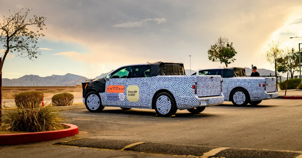 Ford تفتح التسجيل للحصول على دعوات الطلب المسبق لشاحنتها الكهربائية Fathom
