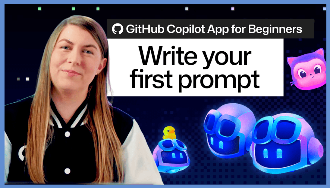 كيف تبدأ أول مهمة باستخدام تطبيق GitHub Copilot