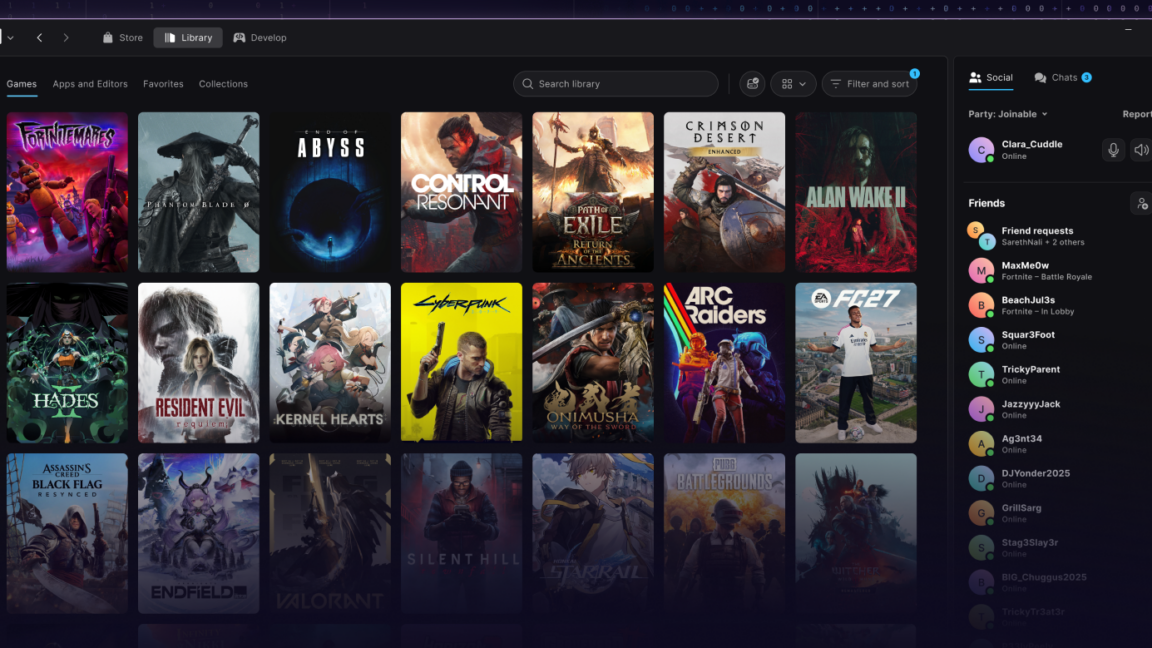 Epic Games Rebuilds Its Launcher Using AI-Assisted Programming