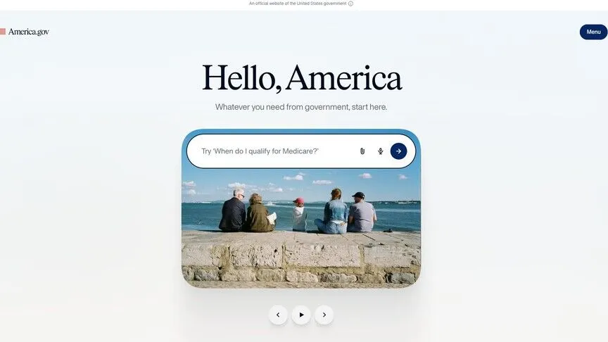 ترامب يطلق منصة America.gov للوصول إلى الخدمات الفيدرالية بمساعدة الذكاء الاصطناعي