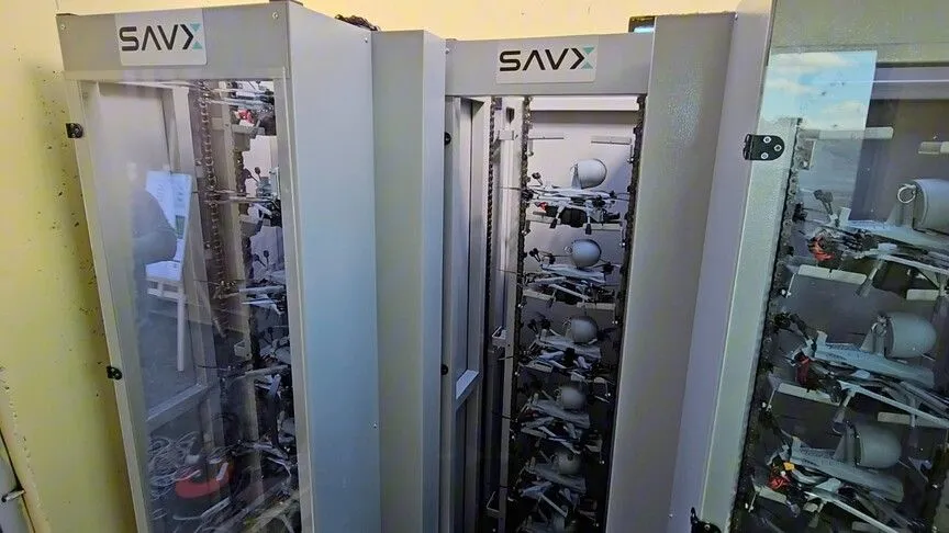New "Magazine" System Enables Automatic Storage and Launch of FPV Kamikaze Drones