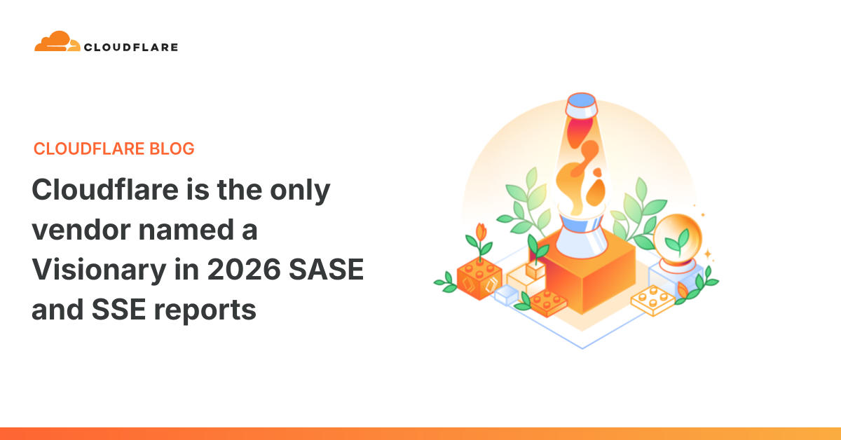 Cloudflare تُصنَّف «رؤية» في تقريري Gartner حول SASE وSSE لعام 2026