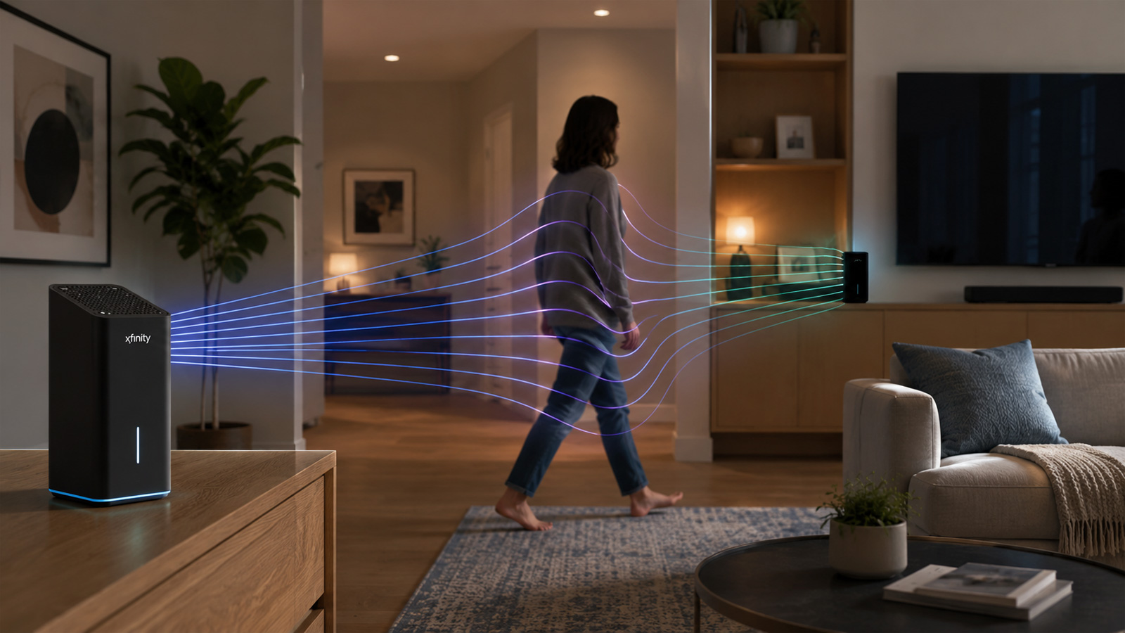 Comcast تحوّل شبكة Xfinity WiFi إلى مستشعر حركة منزلي من دون كاميرات