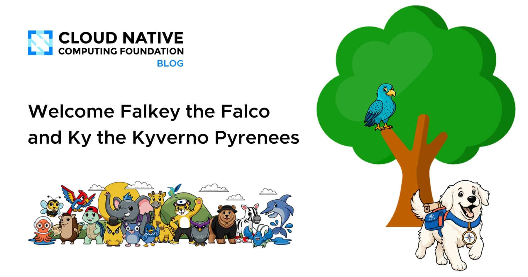 CNCF تضيف شخصيتين جديدتين إلى عالم Phippy لتمثيل Falco وKyverno