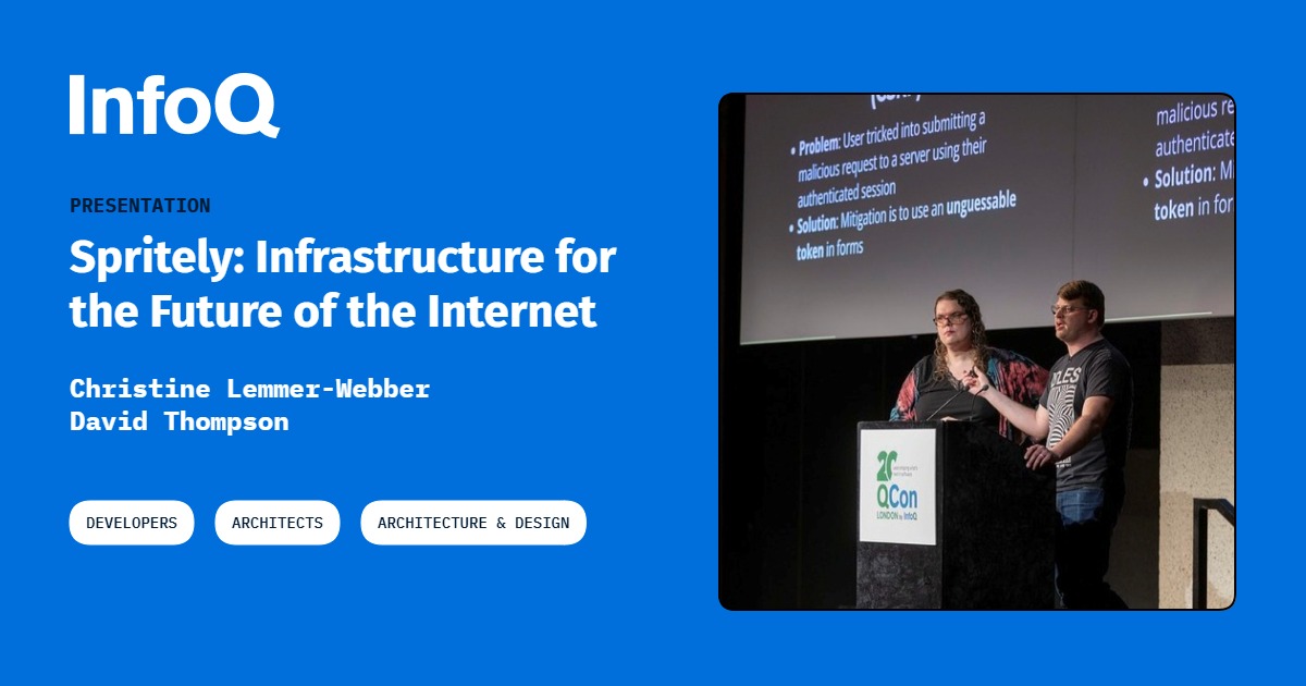 Spritely Presents a Vision for a Decentralized and Secure Peer-to-Peer Internet Architecture