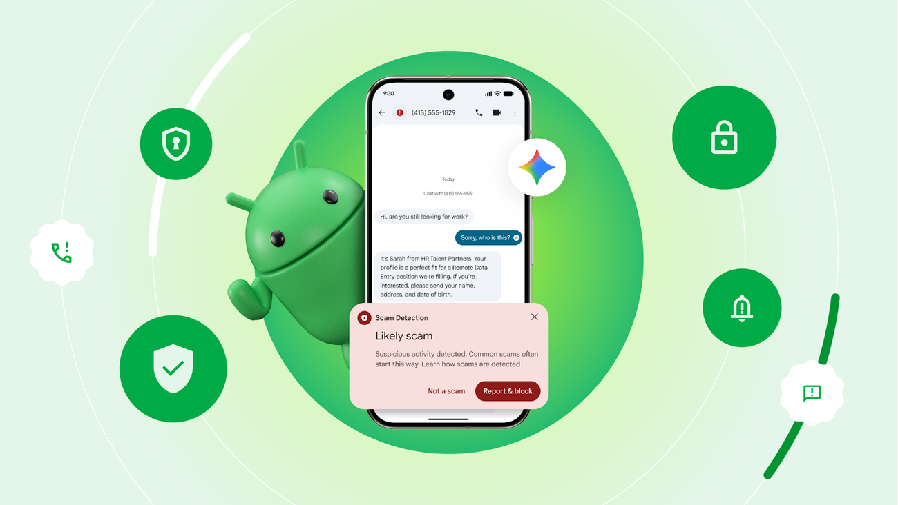 Google توسّع حماية Android من الاحتيال إلى أجهزة Samsung وتضيف دعماً للرسائل في أكثر من 20 دولة