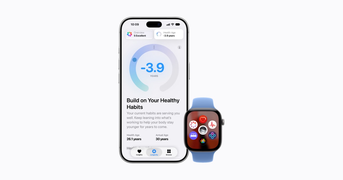 Apple توسّع وظائف الصحة في Apple Watch وiPhone عبر Apple Intelligence