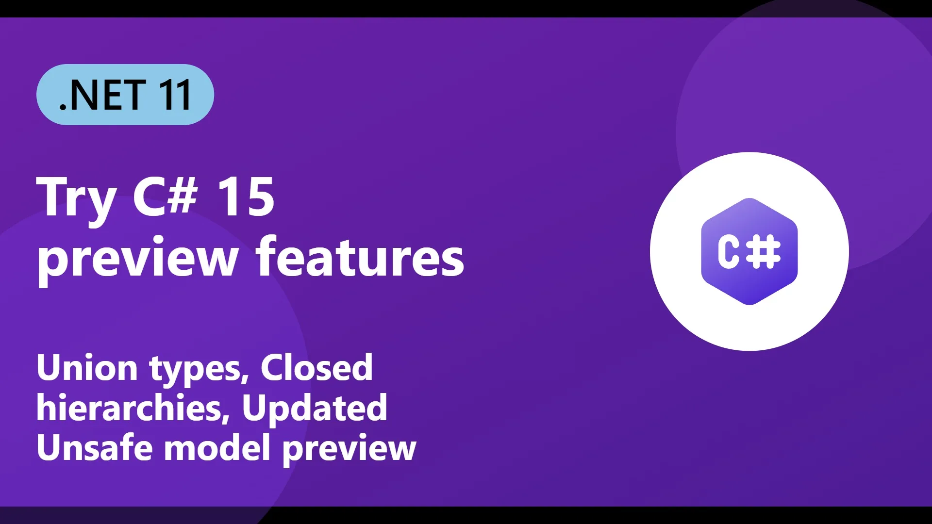 C# 15 تضيف فهارس امتدادية وتحسينات للتعابير التجميعية في المعاينة