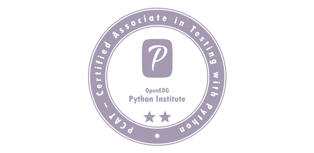 شريك معتمد في اختبار Python (PCAT – Certified Associate in Testing with Python)